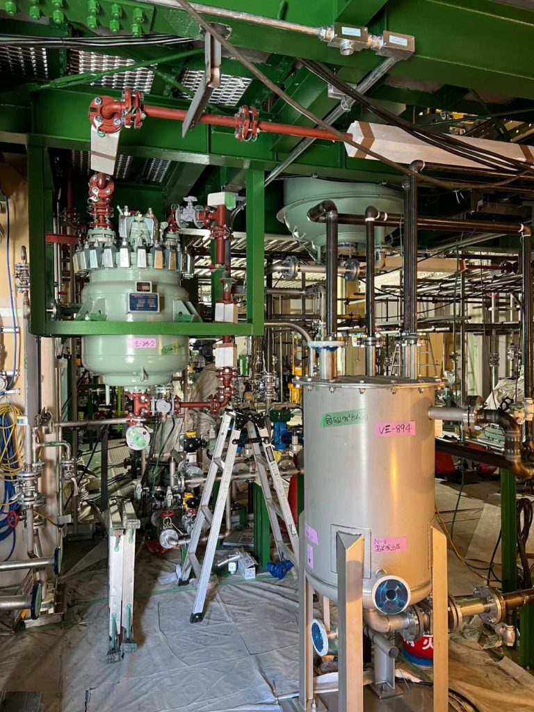 石油プラント配管工事