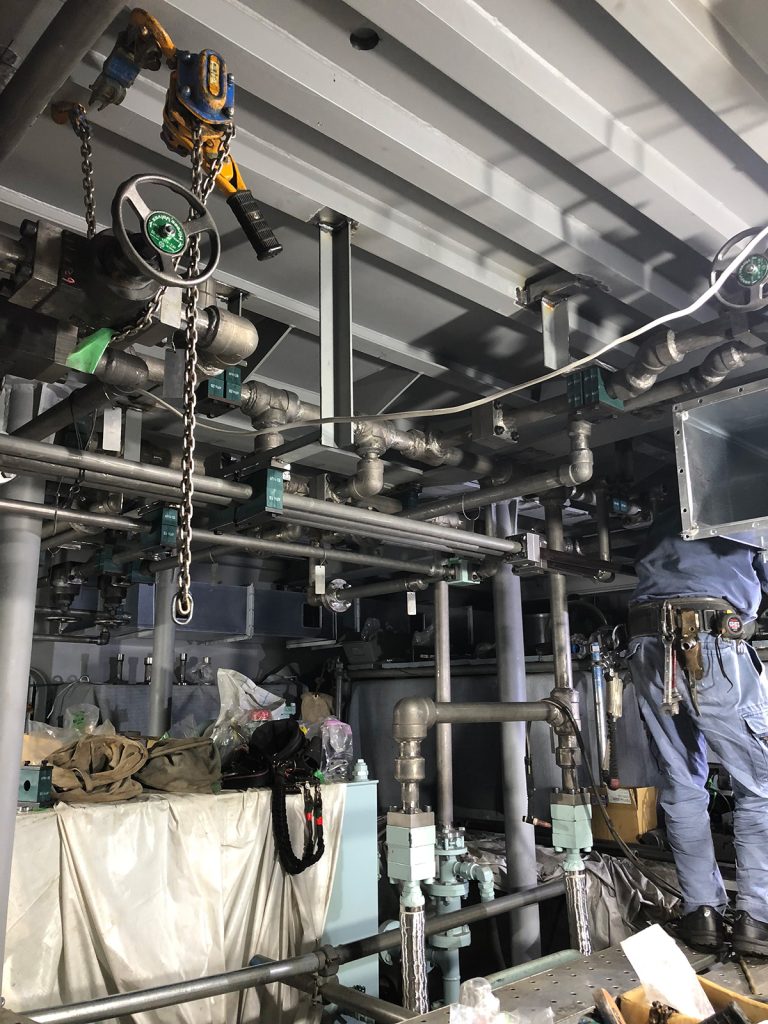 船舶油圧配管